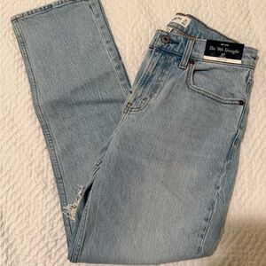 Abercrombie & Fitch 90s Straight Curve Love Jeans